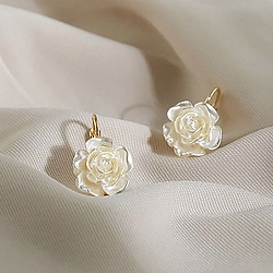 Sweet Summer Explosions Camellia Style Earrings